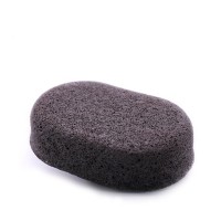 Naturally Deep Cleansing Charcoal Exfoliating Sponge for Face and Body